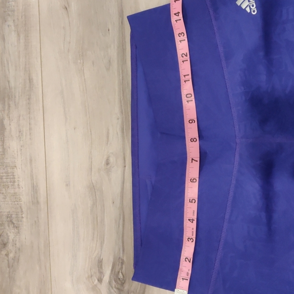 ADIDAS Purple Climalite Capri - Picture 4 of 7